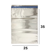 envelope transparente 25x35 cm